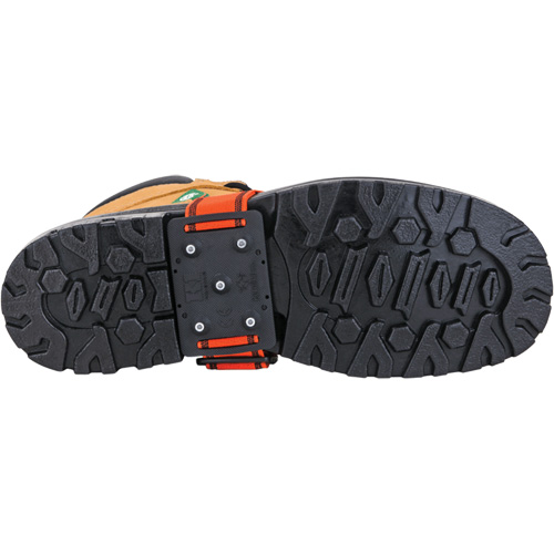 Mid-Sole Ice Cleats, Tungsten Carbide, Stud Traction, One Size Rock Safety Industrial Ltd