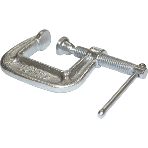Serre-joint en C de s&eacute;rie l&eacute;g&egrave;re, Capacit&eacute; de 1" (25 mm), Profondeur de gorge de 1" (25 mm) Rock Safety Industrial Ltd