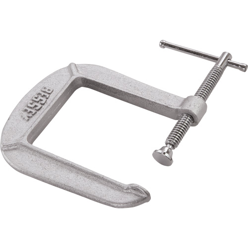 Serre-joint en C de s&eacute;rie l&eacute;g&egrave;re, Capacit&eacute; de 3" (76 mm), Profondeur de gorge de 4-1/2" (114 mm) Rock Safety Industrial Ltd