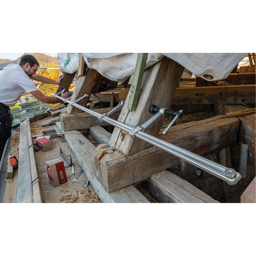 Serre-joint enti&egrave;rement en acier &agrave; double force variable Rock Safety Industrial Ltd