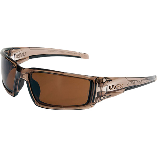 Lunettes de s&eacute;curit&eacute; Uvex Hypershock, Lentille Espresso, Anti-&eacute;gratignures/Polaris&eacute;, ANSI Z87+ Rock Safety Industrial Ltd