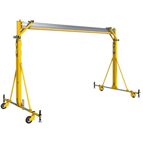 Syst&egrave;me de rails a&eacute;riens avec cadre en A FlexiGuard Rock Safety Industrial Ltd