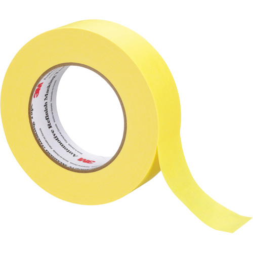Ruban-cache de finition pour finition automobile 388N, 36 mm (1-1/2") x 55 m (180'), Havane Rock Safety Industrial Ltd