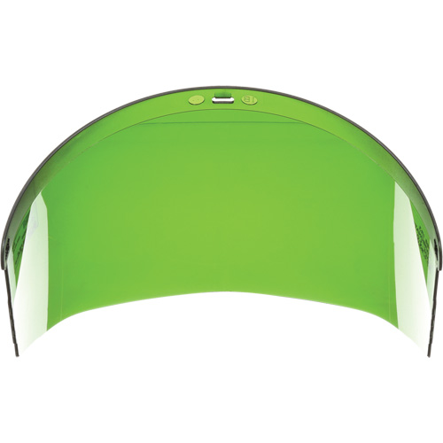 &eacute;cran facial, Polycarbonate, Teinte Vert Rock Safety Industrial Ltd
