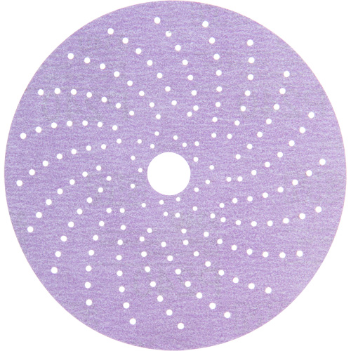Disque de ponçage net mauve Hookit, dia 6", Grain P240, Oxyde d'aluminium, Poids C Rock Safety Industrial Ltd