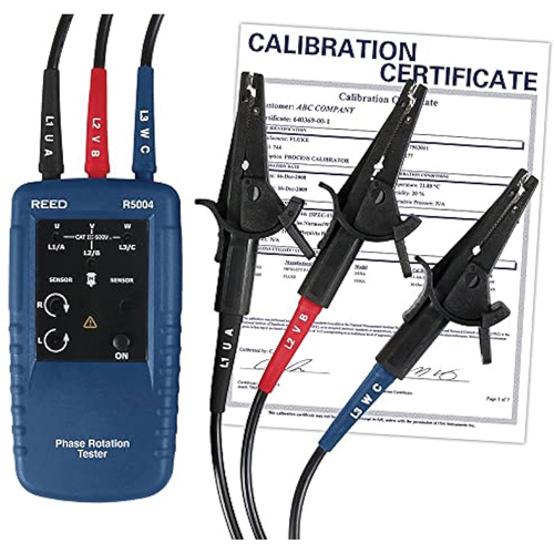 Testeur de phases de rotation du moteur avec certificat ISO Rock Safety Industrial Ltd