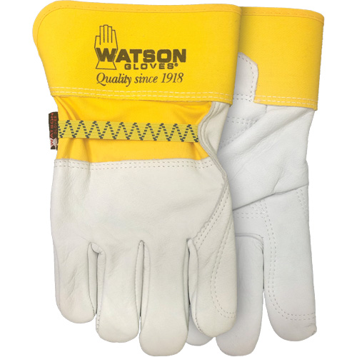 Gants Double Trouble, Taille unique, Paume en Cuir fleur de vache Rock Safety Industrial Ltd