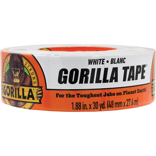 Duct Tape, 17 mils, White, 48 mm (2") x 27.43 m (90') Rock Safety Industrial Ltd