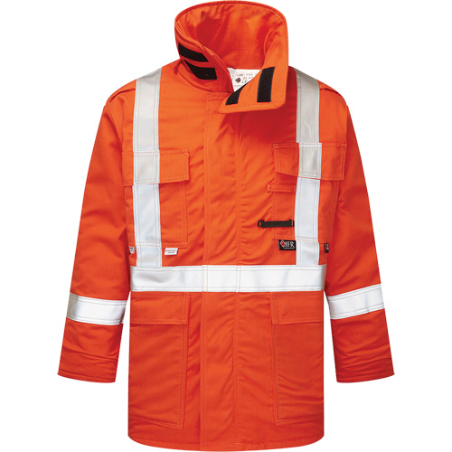 Parka isol&eacute; haute visibilit&eacute; 9 oz UltraSoft, Orange, T-Grand Rock Safety Industrial Ltd