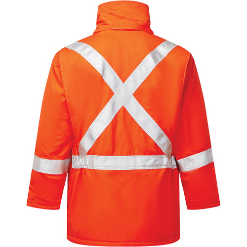Parka isol&eacute; haute visibilit&eacute; 9 oz UltraSoft, Orange, T-Grand Rock Safety Industrial Ltd