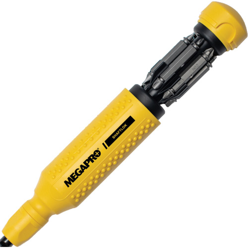 Tournevis multi embouts Original SHAFLOK 15-en-1, 8-37/50" lo, Prise Textur&eacute; Rock Safety Industrial Ltd