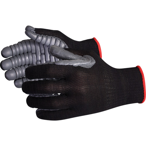 Gants antivibrations &agrave; doigts complets Vibrastop, Taille Grand, Paume Synth&eacute;tique Rock Safety Industrial Ltd