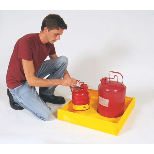 Flexible Ultra-Utility Tray, 12" lo x 12" la x 4,8" h, Cap. de d&eacute;versement 1,5 gal. US Rock Safety Industrial Ltd