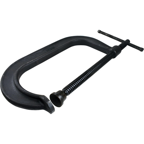 Serre-joint en C &agrave; gorge profonde pour service normal, Capacit&eacute; de 8" (203 mm), Profondeur de gorge de 5" (127 mm) Rock Safety Industrial Ltd