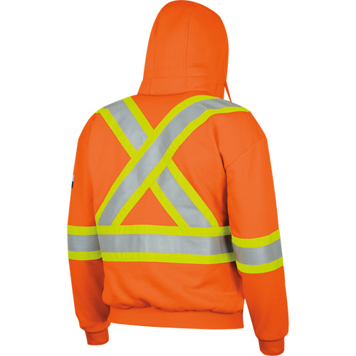 338SF Capuche &agrave; fermeture &eacute;clair ignifug&eacute;e, Hommes, T-Grand, Orange haute visibilit&eacute;, 22 cal/cm² Rock Safety Industrial Ltd