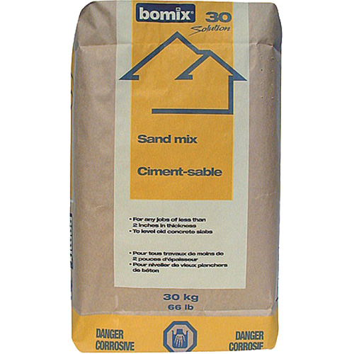 Portland Cement & Sand Mix, 66 lbs. ( 30 kg )/66 lbs. (30 kg) Rock Safety Industrial Ltd