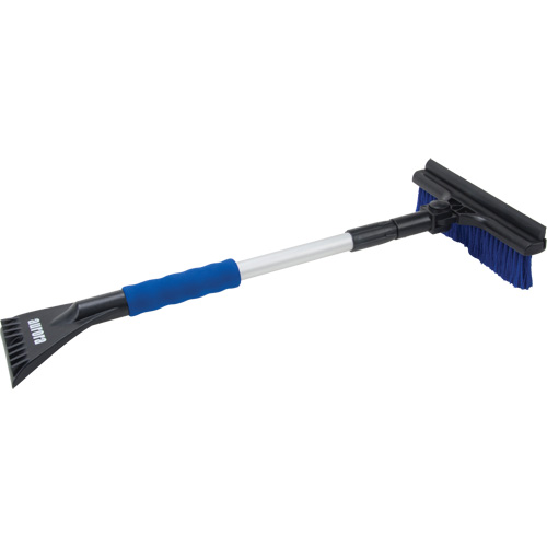 Brosse &agrave; neige t&eacute;lescopique, T&eacute;lescopique, lame Polypropyl&egrave;ne, 32-1/2" Longueur, Bleu Rock Safety Industrial Ltd