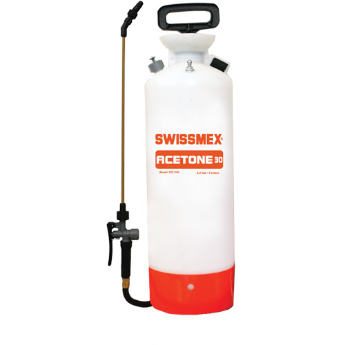 Pulv&eacute;risateur &agrave; main pour ac&eacute;tone , 2,4 gal. (1,9 L), Poly&eacute;thyl&egrave;ne, Lance de 20" Rock Safety Industrial Ltd