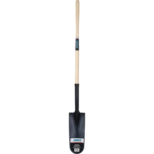 Drain Spade Shovel, Tempered Steel, 14" x 6" Blade, 46" L, Straight Handle Rock Safety Industrial Ltd