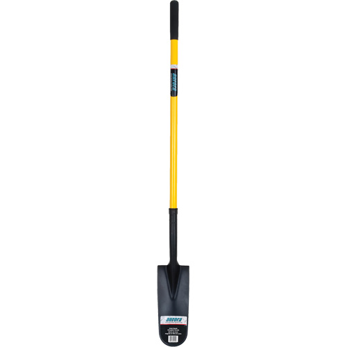 Drain Spade Shovel, Tempered Steel, 14" x 6" Blade, 46" L, Straight Handle Rock Safety Industrial Ltd