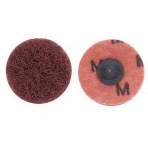 Quick-Change Buffing Disc, 2" Dia., Medium Grit, Aluminum Oxide Rock Safety Industrial Ltd