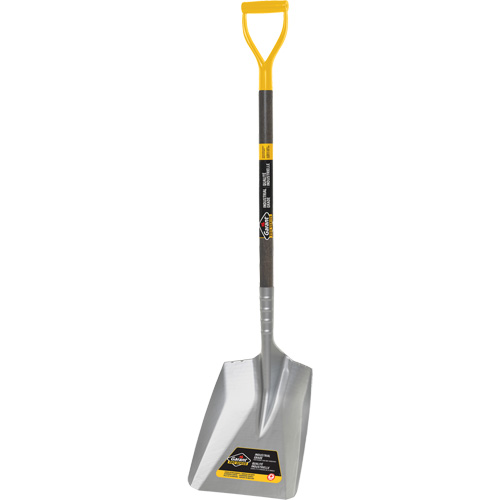 Yukon Snow Shovel, Aluminum Blade, 14" Wide, D-Grip Handle Rock Safety Industrial Ltd