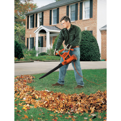 Souffleur/aspirateur/broyeur de feuilles, Vitesse d'air 210 mi/h, &eacute;lectrique Rock Safety Industrial Ltd