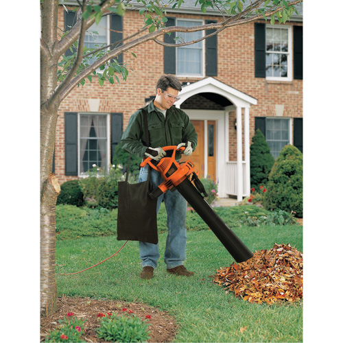 Souffleur/aspirateur/broyeur de feuilles, Vitesse d'air 210 mi/h, &eacute;lectrique Rock Safety Industrial Ltd