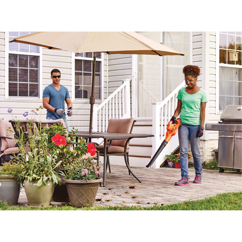 Trousse de balayeuse sans fil Max*, 20 V, Vitesse d'air 130 mi/h, &agrave; pile Rock Safety Industrial Ltd