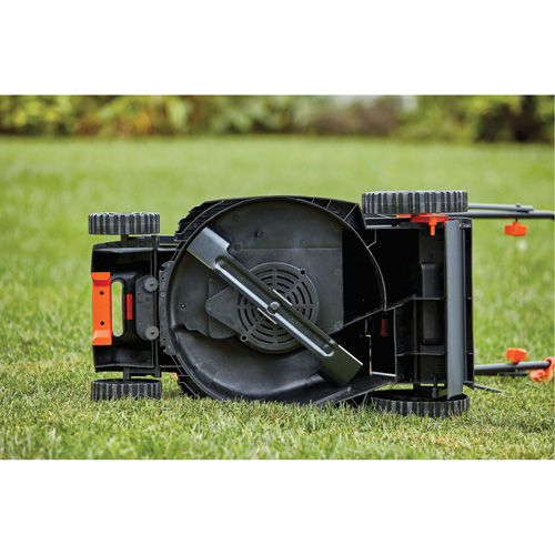 Tondeuse &agrave; gazon avec poign&eacute;e confortable, Pouss&eacute;e, &eacute;lectrique, Largeur de coupe 17" Rock Safety Industrial Ltd