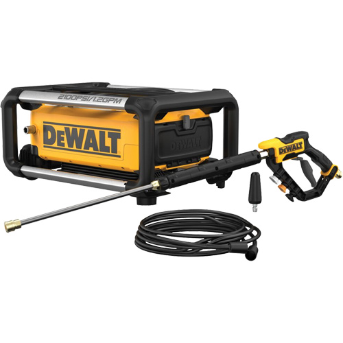 13 Amp Jobsite Cold Water Pressure Washer, Electric, 2100 PSI, 1.2 GPM Rock Safety Industrial Ltd