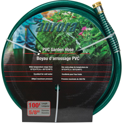 Garden Hose, PVC, 5/8" dia. x 100' Rock Safety Industrial Ltd