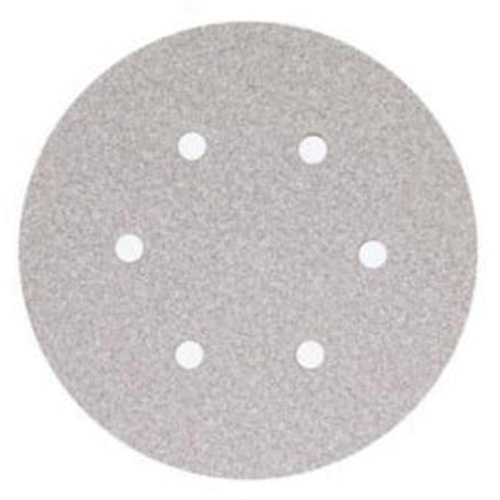 Paper Hook & Loop Vacuum Discs, 6" Dia., 280 Grit, Aluminum Oxide, B-Weight Rock Safety Industrial Ltd