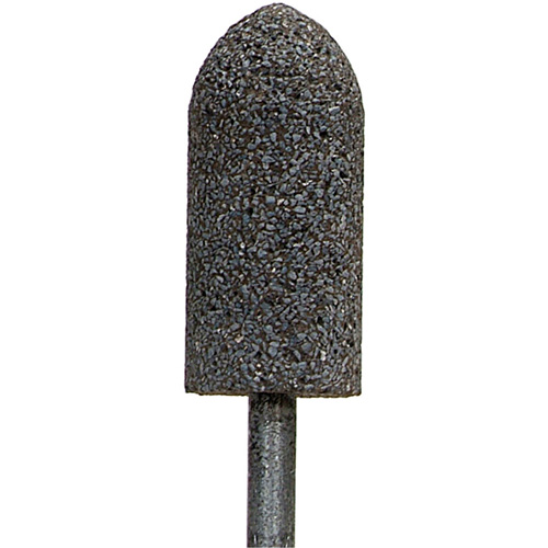 Points de fixation sur liant r&eacute;sinique Norzon, A11, Alumine de zirconium, 7/8" dia., 2" lo Rock Safety Industrial Ltd