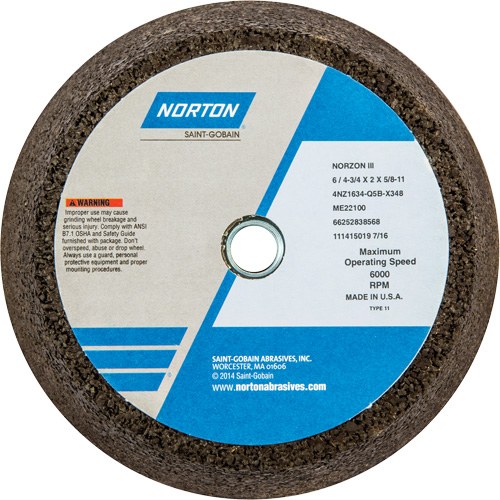 Boisseau d'&eacute;barbage non renforc&eacute; portatif Norzon Plus Rock Safety Industrial Ltd