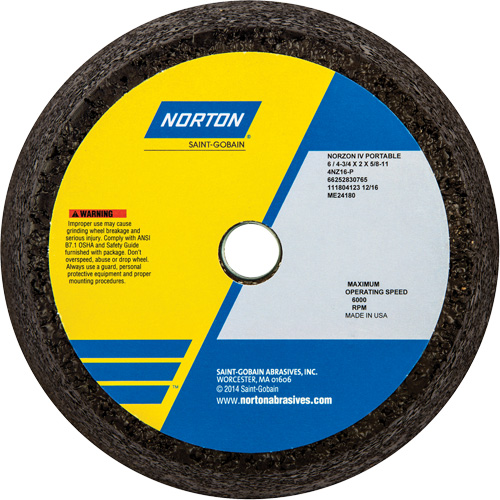 Boisseau d'&eacute;barbage non renforc&eacute; portatif Norzon Plus Rock Safety Industrial Ltd