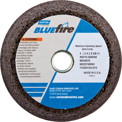 Disque &agrave; &eacute;barbage portatif non renforc&eacute; BlueFire Rock Safety Industrial Ltd