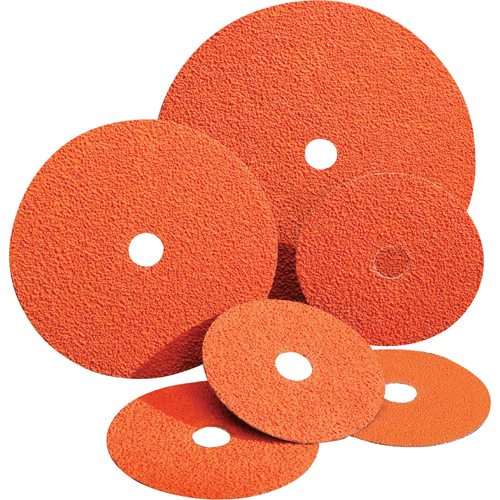 Disques en fibre Blaze, C&eacute;ramique d'alumine, 24, 4-1/2" Dia x 7/8" Arbre Rock Safety Industrial Ltd