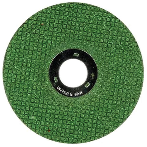 Green Corps Flexible Grinding Wheel, 4-1/2" x 1/8", 7/8" Arbor, Ceramic, Type 27 Rock Safety Industrial Ltd