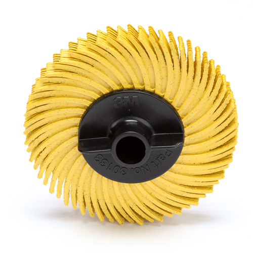 Scotch-Brite Radial Bristle Disc, Aluminum Oxide, 80 Grit, 2" Dia. Rock Safety Industrial Ltd