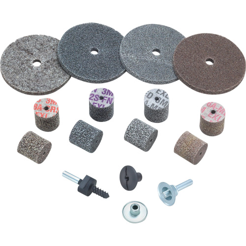 Jeu de roues unitaris&eacute;es Scotch-Brite Rock Safety Industrial Ltd