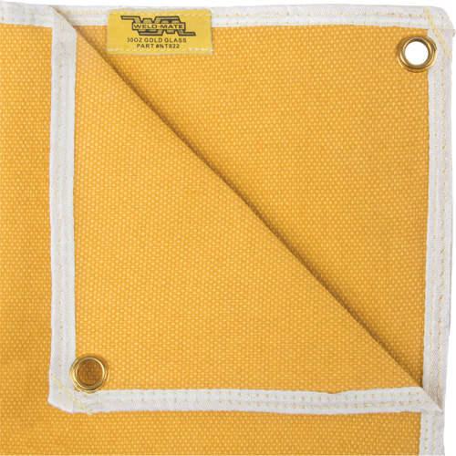 Couverture pour soudage en fibre de verre de 30 oz Lavashield, 6' la x 6' lo, R&eacute;sistance &agrave; la temp. 1000° F Rock Safety Industrial Ltd