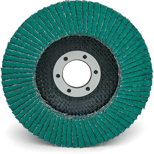 Disques &agrave; lamelles 577F, 4-1/2" x 7/8", Type 29, Grain 40, Zirconium Rock Safety Industrial Ltd