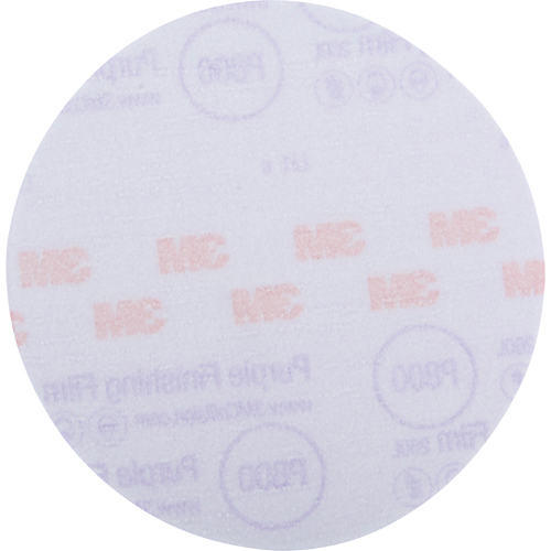 DISQUE FINITION MAUVE 6" HOOKIT GRN P800 50/BTE>, dia 6", Grain P800 Rock Safety Industrial Ltd