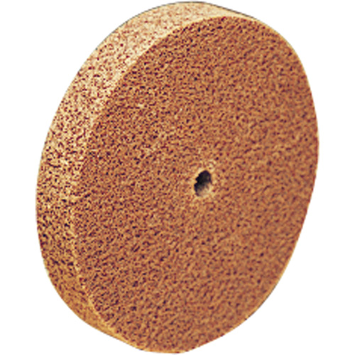 Scotch-Brite Cut & Polish Unitized Wheel, 6" x 1/8", 1/2" Arbor, Coarse Grit, Aluminum Oxide Rock Safety Industrial Ltd