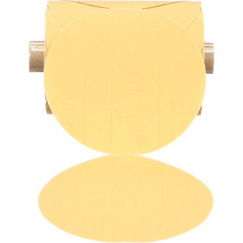 Stikit Gold Paper Disc Roll, 5" Dia., P180 Grit, Aluminum Oxide Rock Safety Industrial Ltd