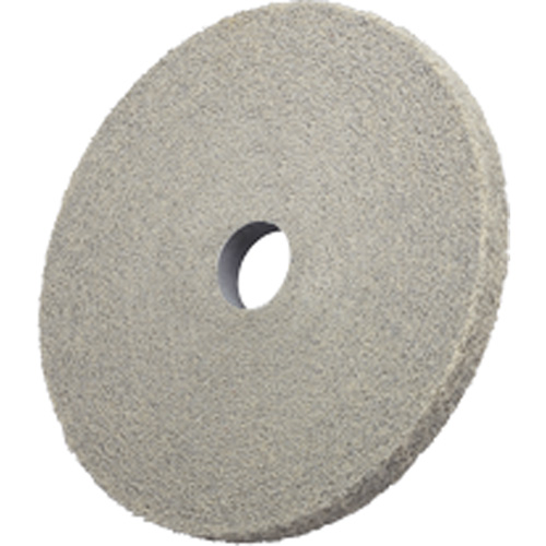 Meule d'&eacute;barbage EXL Scotch-Brite, 6" dia. x 1" la, Arbre 1", Oxyde d'aluminium Rock Safety Industrial Ltd