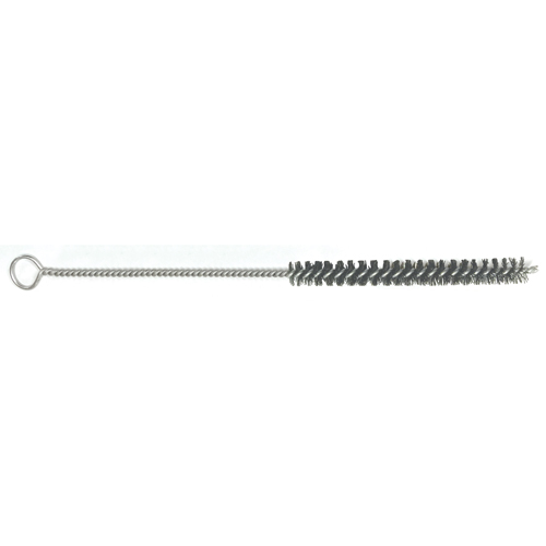 Brosse pour tubes torsad&eacute;e, 1/2" dia. x 4-1/2" l, 12" longueur hors tout Rock Safety Industrial Ltd