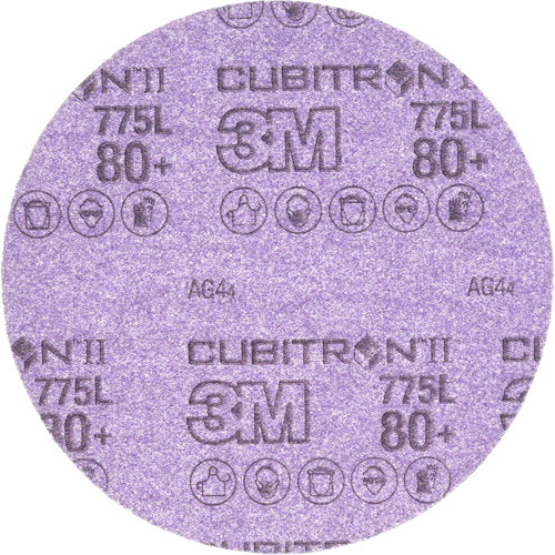 6" Cubitron II 775L Disc - 80 Grit, 6" Dia., 80+ Grit Rock Safety Industrial Ltd
