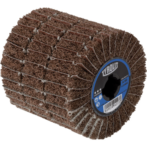 Rouleau de ponçage de premi&egrave;re qualit&eacute;, 4" dia. x 4" la, 3/4" Arbre, Grain Moyen Rock Safety Industrial Ltd